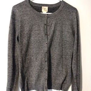 Heather Gray Cardigan